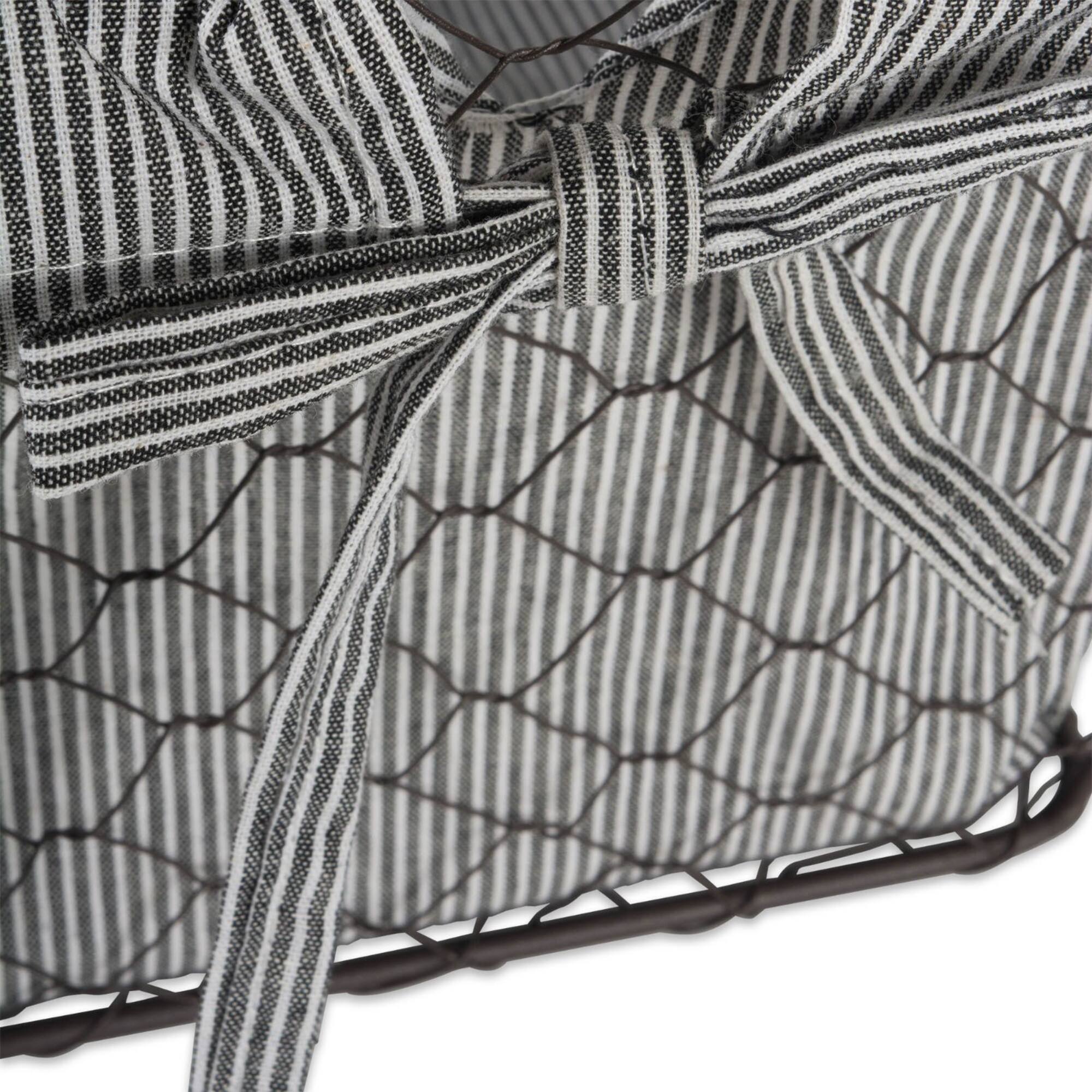 DII® Gray Chicken Wire Egg Basket